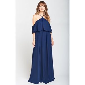 NWOT show me your mumu Rebecca rich navy crisp